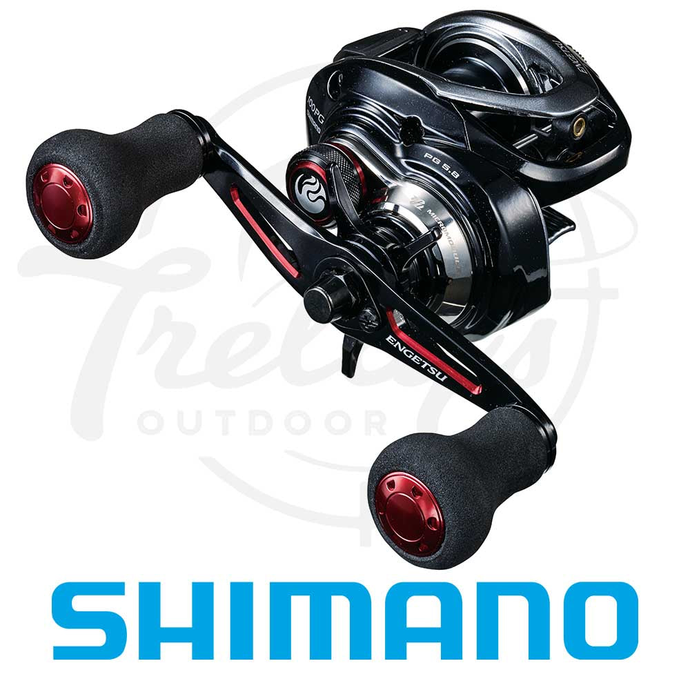 Shimano Engetsu Baitcaster Fishing Reels – Trellys