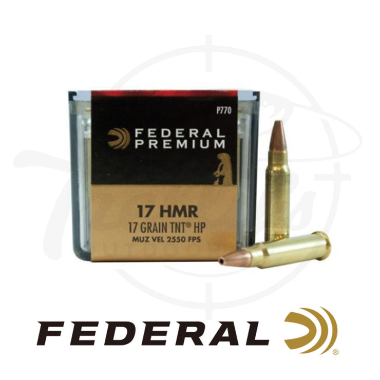 Federal 17HMR 17gr TNT 2550FPS